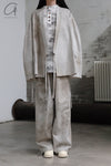Aviva Jifei Xue staining soft parachute pants SS23-PP-FS